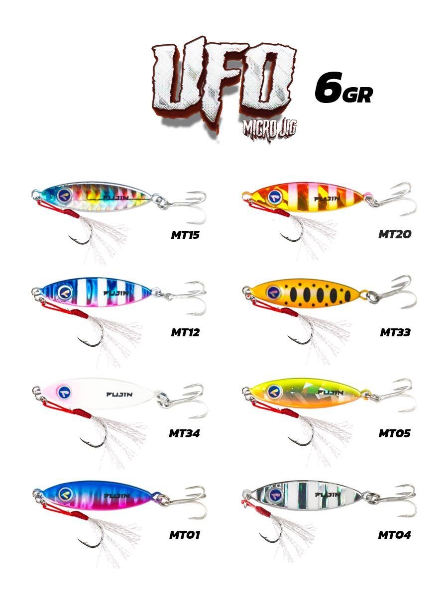 Fujin UFO Micro Jig 6gr - MT15 Rainbow