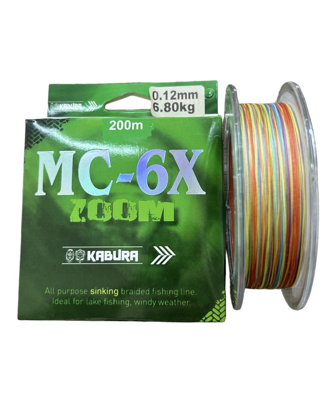 Kabura Mc-6x Multicolor 200 Mt İp Misina