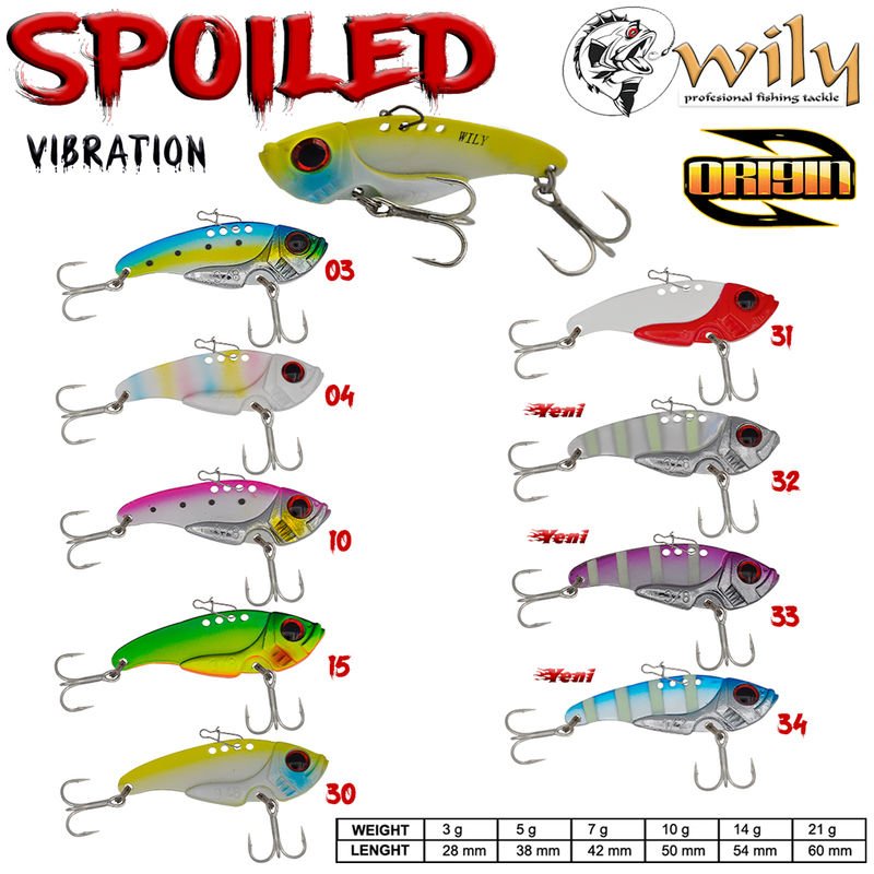 Wily Spoiled Vibrasyon Jig 3 gr 2.8 cm - 03
