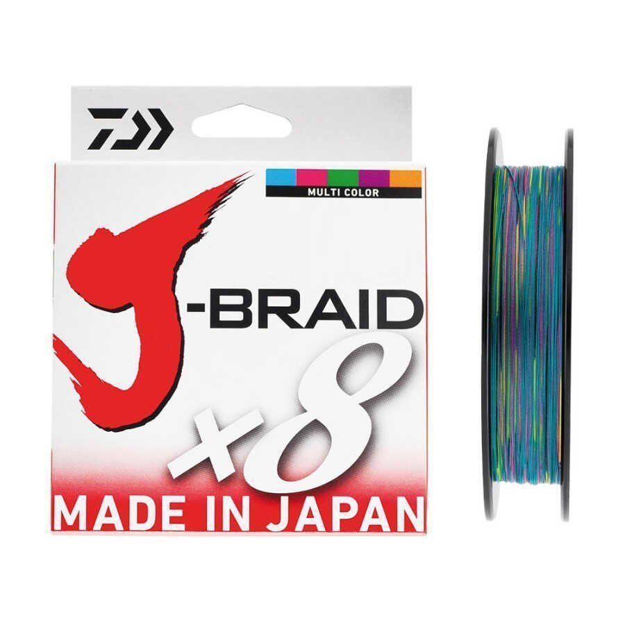 Daiwa JBraid 8B 300 M Multicolor İp Misina 0,28 mm