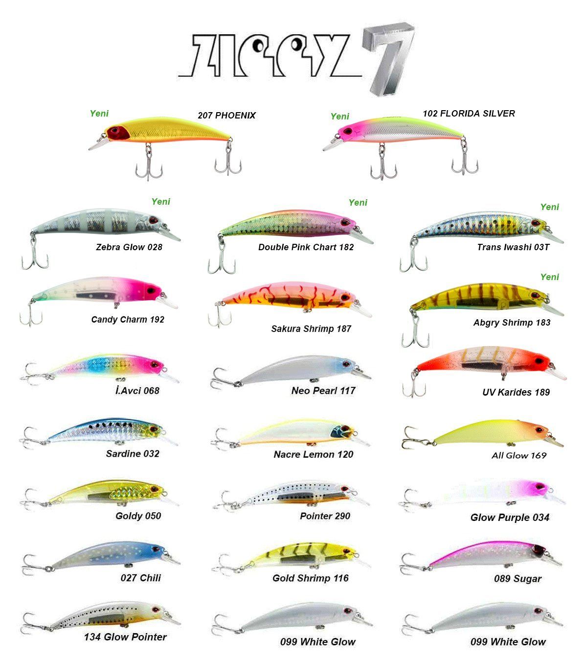 Fujin Ziggy7 70mm 9.6gr Sinking LRF Maket Balık - 102 Florida Silver
