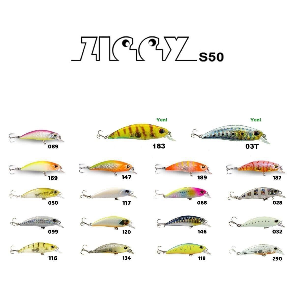 Fujin Ziggy 50mm 3.6gr LRF Maket Balık - 118 Tiger Z