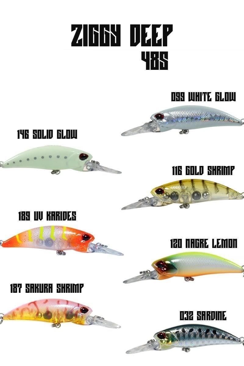 Fujin Ziggy Deep 48S 48mm 4.5gr Maket Balık - 187 Sakura Shrimp