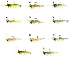 Captain 3049 Magic Shrimp 3D Silikon Karides 76mm 5.5gr Suni Yem - 04
