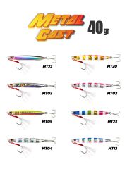 Fujin Metal Cast 40gr Shore Jig Metal Yem - MT02 Pink Zebra Glow
