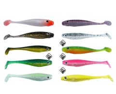 Fujin Shady 10cm Silikon Balık - 020 Red Head