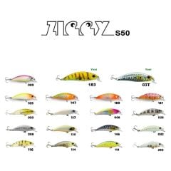 Fujin Ziggy 50mm 3.6gr LRF Maket Balık - 118 Tiger Z